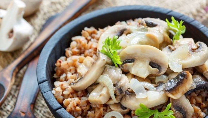 Рецепт гречки с грибами
